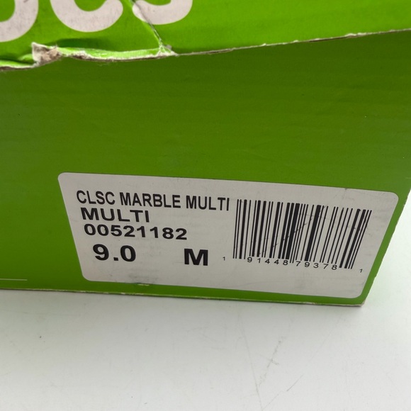 Crocs Marble Multi Custom Rhinestone Clogs W11 - Picture 10 of 10